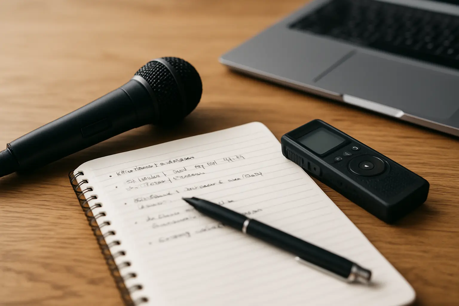 Estudiante mexicano grabando una entrevista de tesis con consentimiento informado firmado